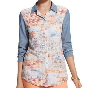 CHICO'S Artisan Dreams Cleo Lace Top sz 3/XL